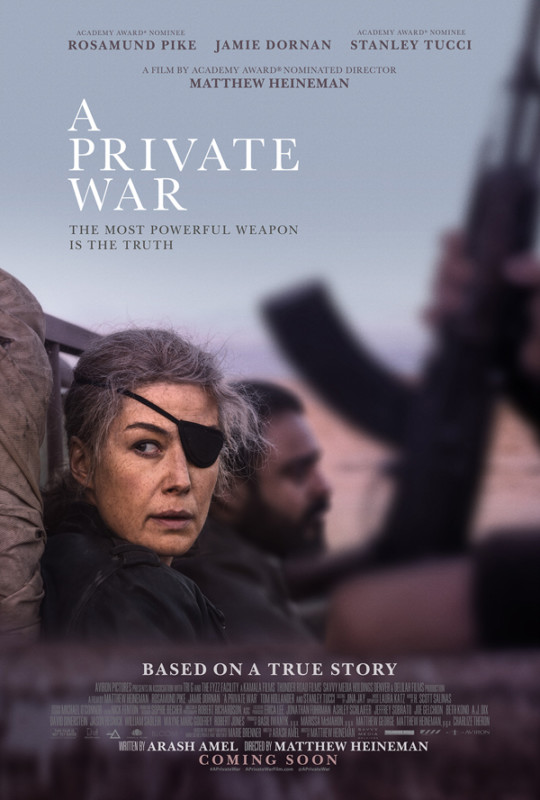 A Private War (8/10) Movie Review and Video