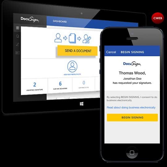 DocuSign Replaces United Airlines as it Joins Nasdaq