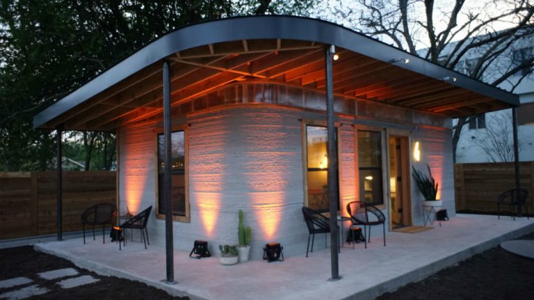 3D Printed House Goes Up in a Day for Under $10,000