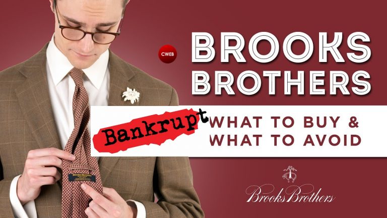 Brooks Brothers Goes Bankrupt