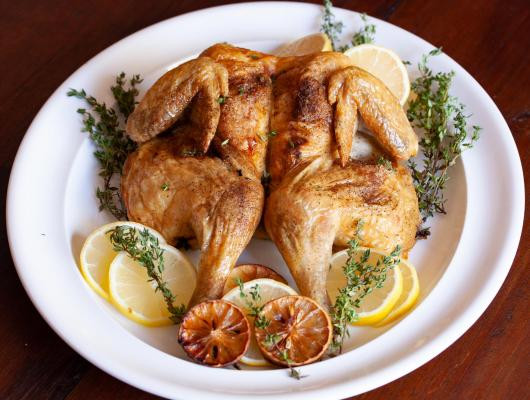 Tasty and Juicy Chicken Spatchcocked