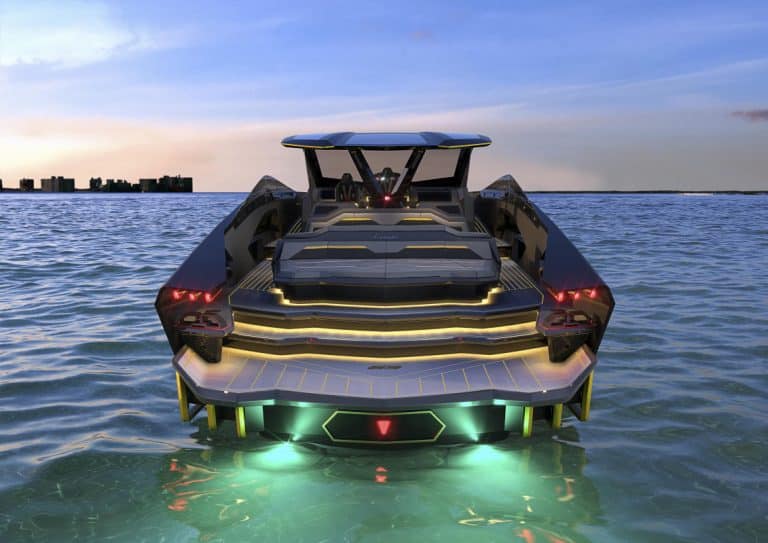 Watch Lamborghini and The Italian Sea Group Unveil the Motor Yacht ‘Tecnomar for Lamborghini 63’