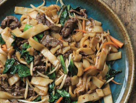 Beef Chow Fun: Stir-Fried Fresh Rice Noodles