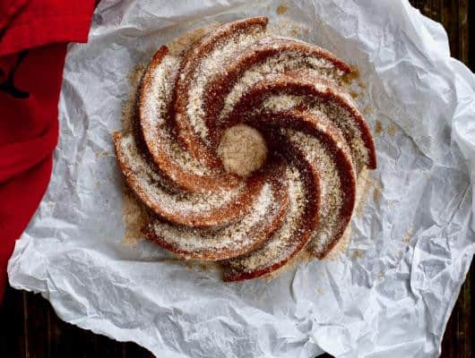 Churro Bundt Cake guaranteed to make your tomorrow morning better