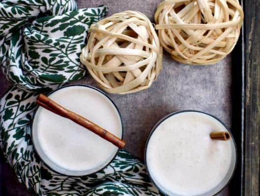 Puerto Rican Coquito rum based cocktail for Christmas