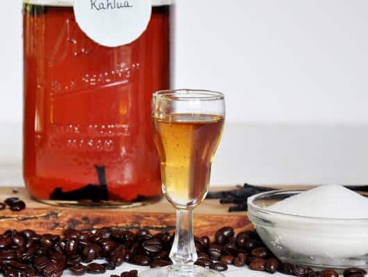 Homemade Kahlua and Coffee Liqueur is simple to make