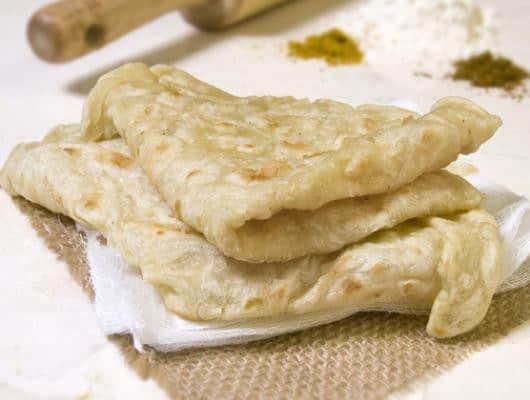 Guyanese Roti Perfect for scooping up warm West Indian curry