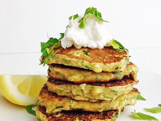 Lemony Zucchini Fritters make for the perfect side