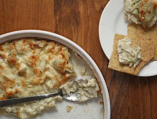 Hot Crab Dip is a holiday cracker spread