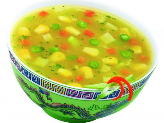 Desi Chinese Sweet Corn Soup Healthy vegetables are used in it
