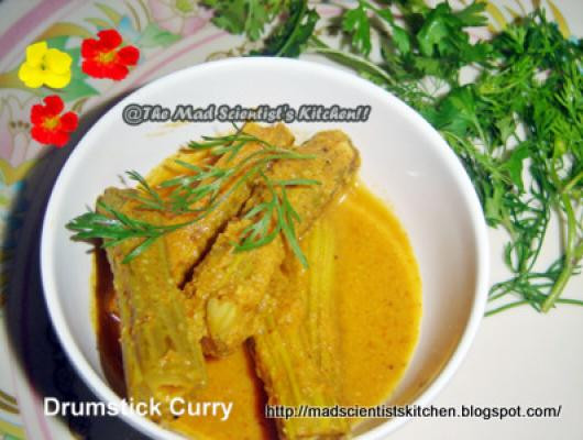 Drumsticks Curry taste is yummy