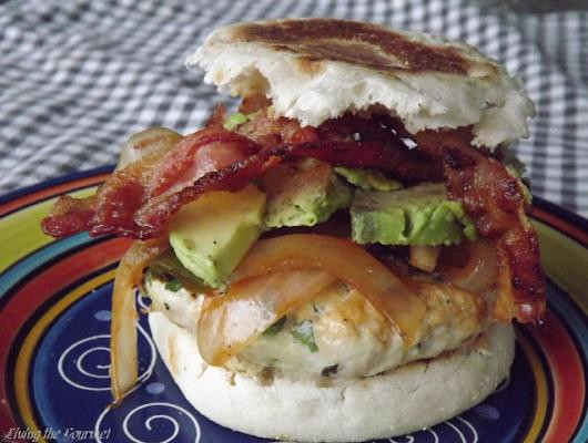 Quick and Easy Chicken Burgers are a nice change of pace for burger night