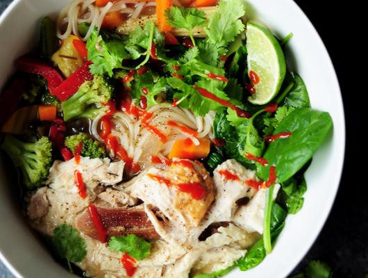 15-Min Turkey Pho Recipe is unbelievably quick to put together