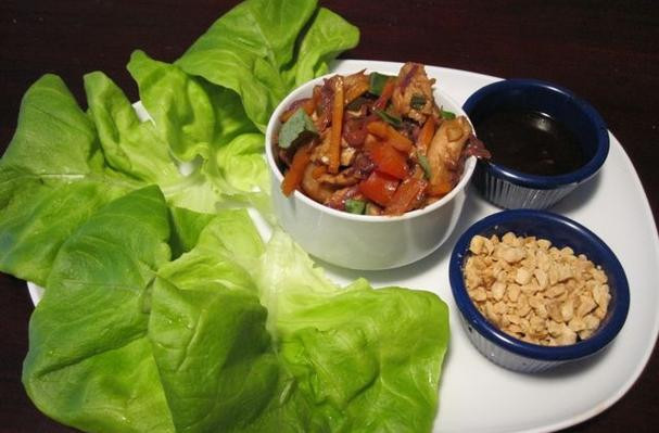 (Healthy) Asian Chicken Lettuce Wraps