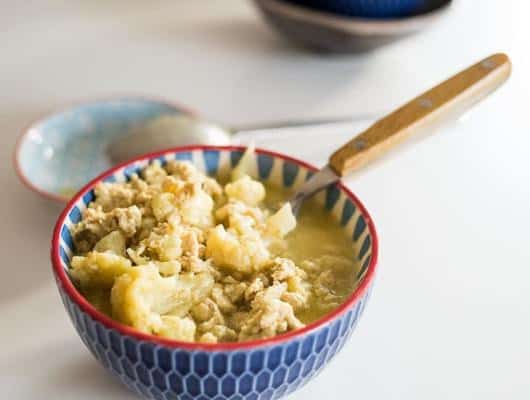 4-Ingredient Keto Chicken Curry Recipe