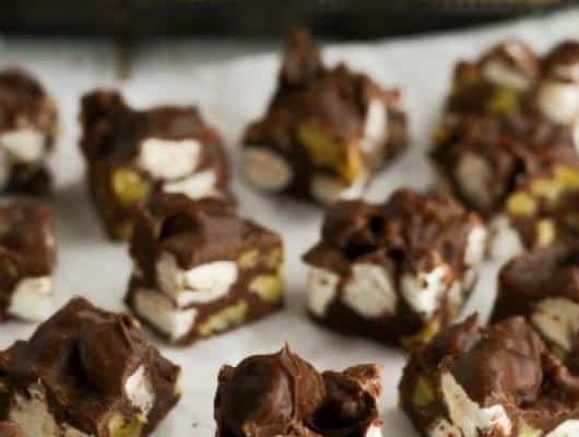 5-Minute Rocky Road Fudge