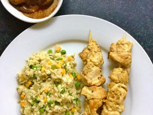 15 Minute Chinese Stir Fry Paleo Rice & Chicken