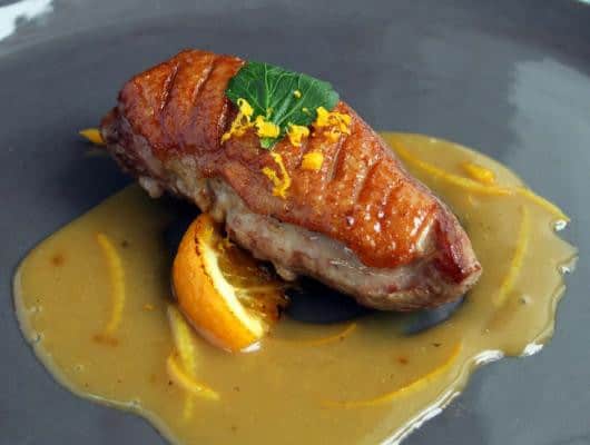 Pan-Seared Duck Breast Recipe with Orange Sauce