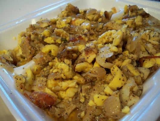 Ackee and saltfish