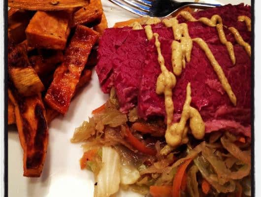 A Not So Traditional Corned Beef & Cabbage