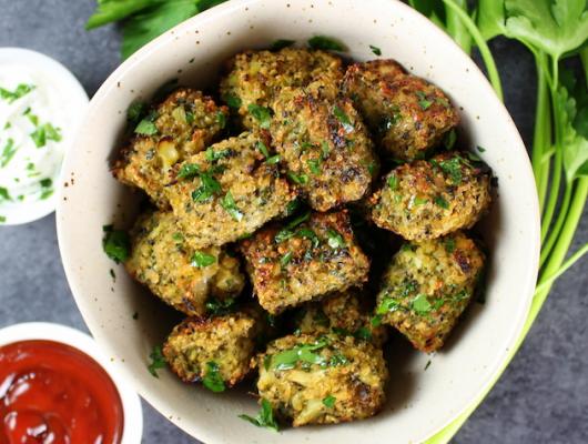Baked Veggie Quinoa Tots