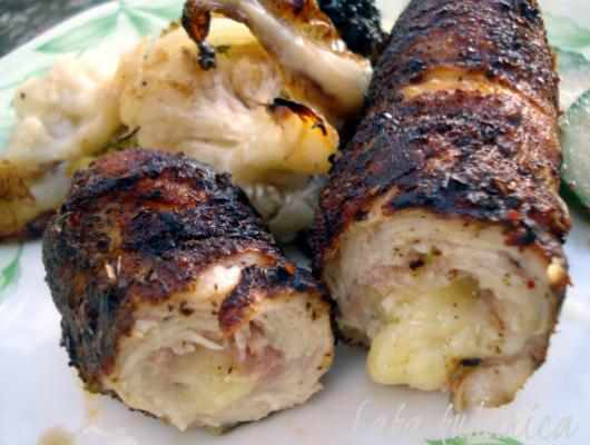 Baharat turkey rolls