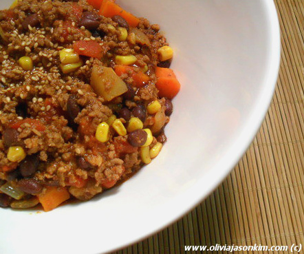 Asian-Style Spicy Beef Chili