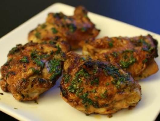 Asian Marinated Chicken Thighs