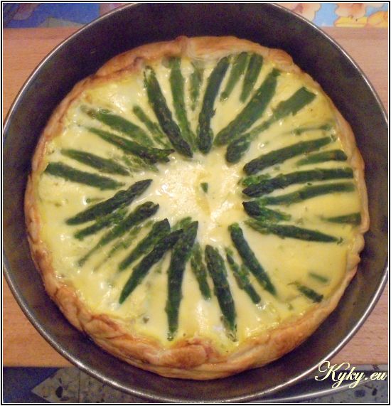 Asparagus pie