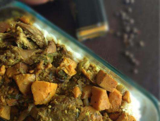 Authentic Jamaican Curry Chicken