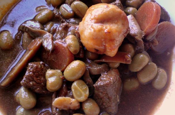 Beef and Fava Beans Stew