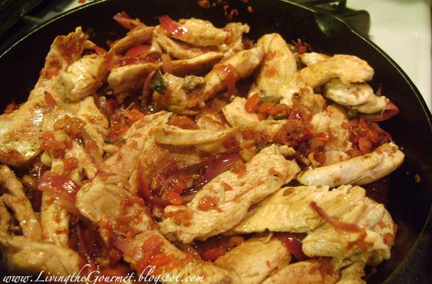 Boneless Chicken Breast with Tomatoes and Capers!