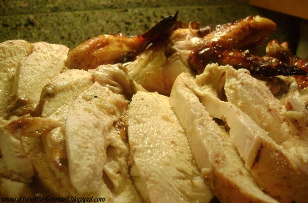 Brined ~ Roast Curry Chicken
