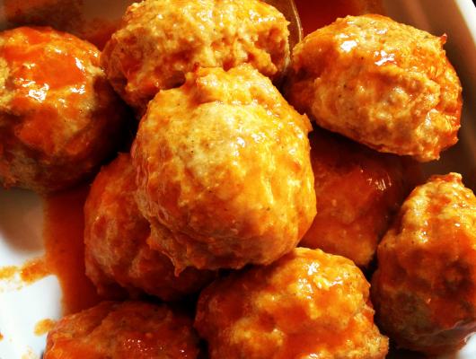 Buffalo Chicken Meatballs