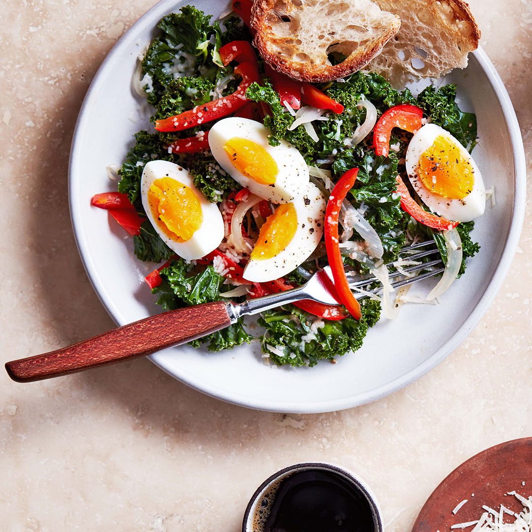 Italian Greens and Eggs