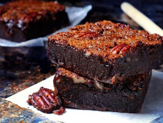Caramel Pecan Brownies