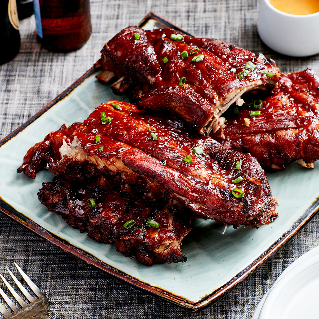 Stickyâ€‘Sweet Soy Pork Ribs