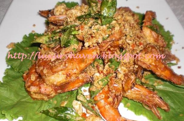 Cereal Prawns
