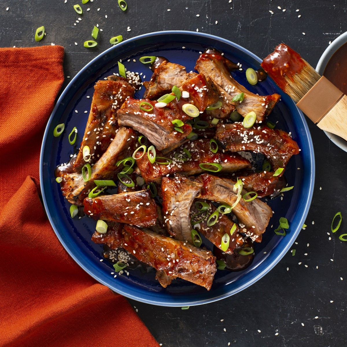 Duo Crisp + Air Fryer – Gochujang Baby Back Ribs