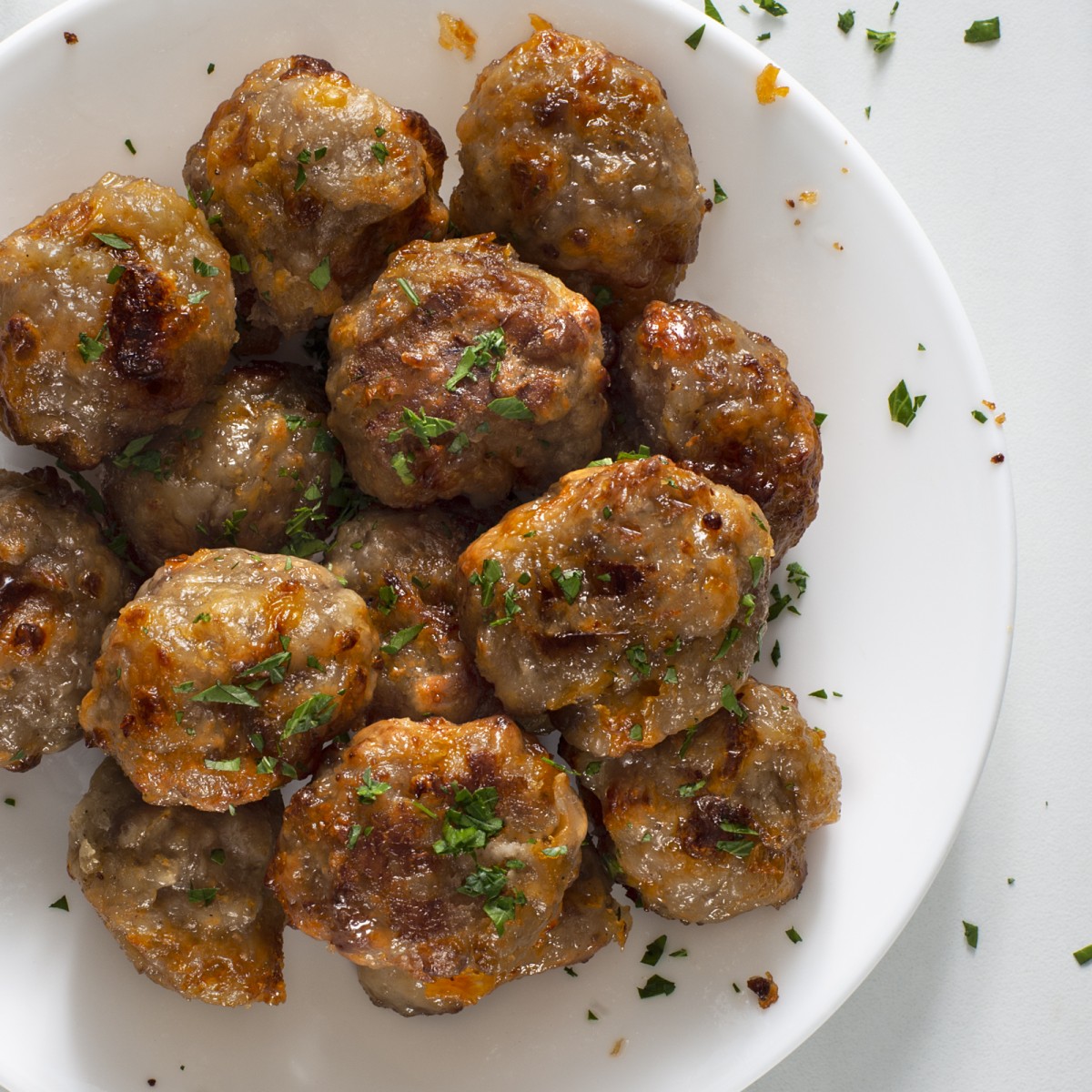 Duo Crisp + Air Fryer – Maple Sausage Bites