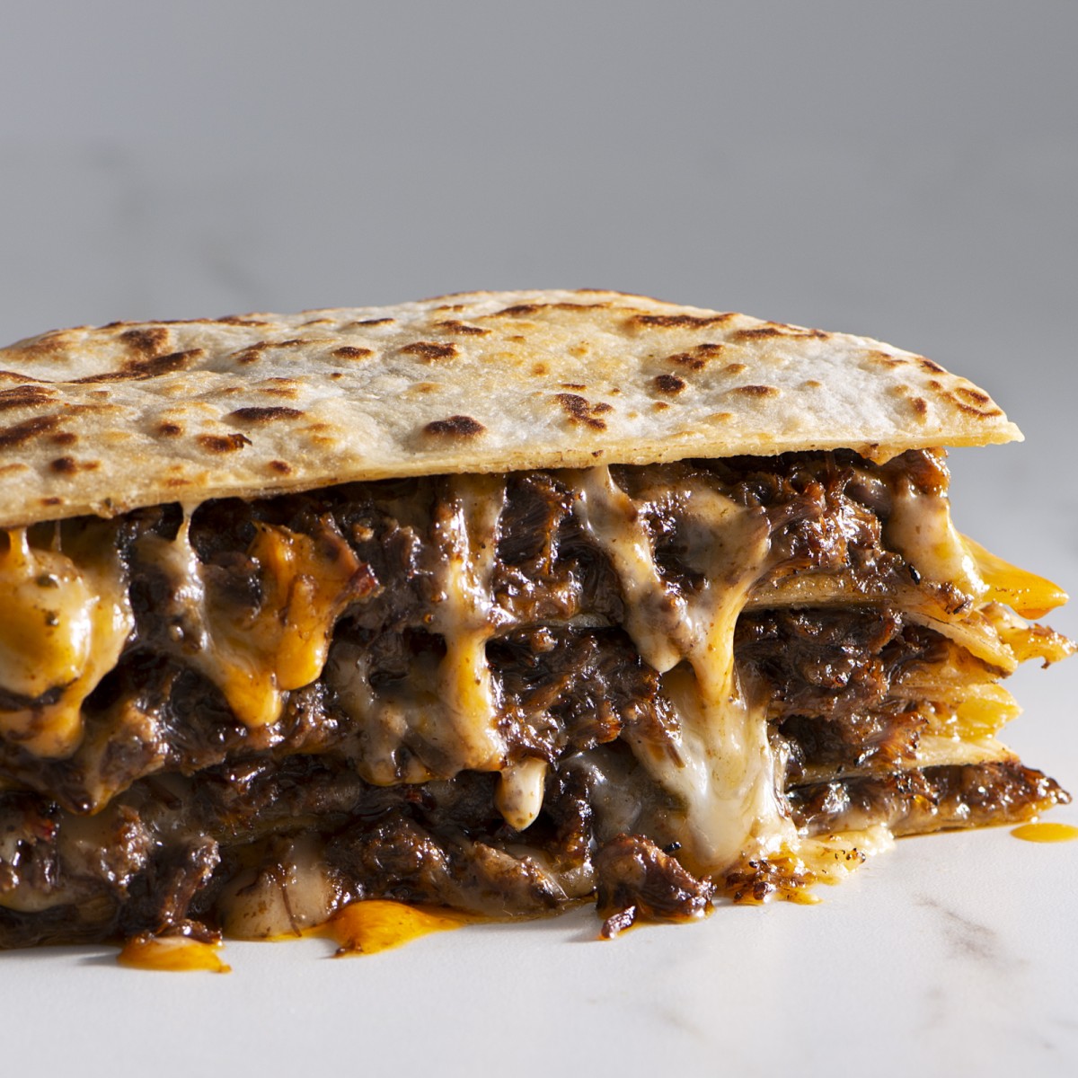 Duo Crisp + Air Fryer – Tequila-Braised Short Rib Quesadillas