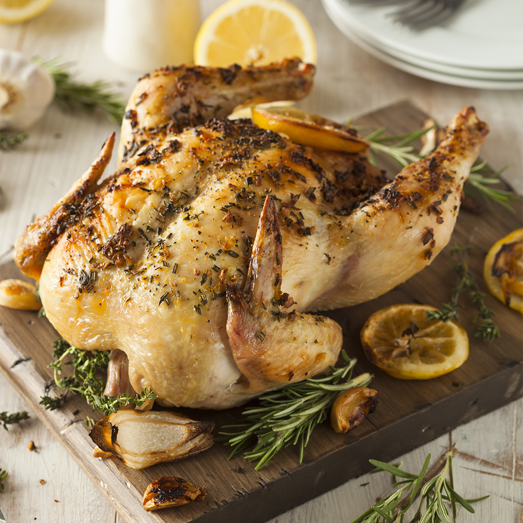Crispy Parmesan Roast Chicken with Lemon for the Instant Pot Duo Crisp or Air Fryer Lid | Official