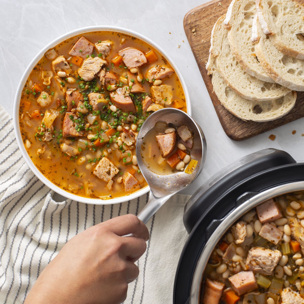 Instant Pot Duo Crisp + Air Fryer – Party Cassoulet