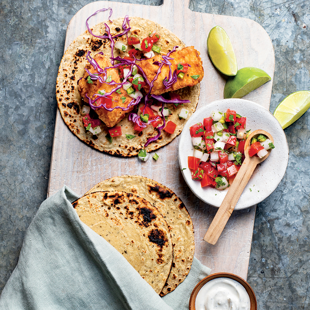 Duo Crisp + Air Fryer – Baja Fish Tacos
