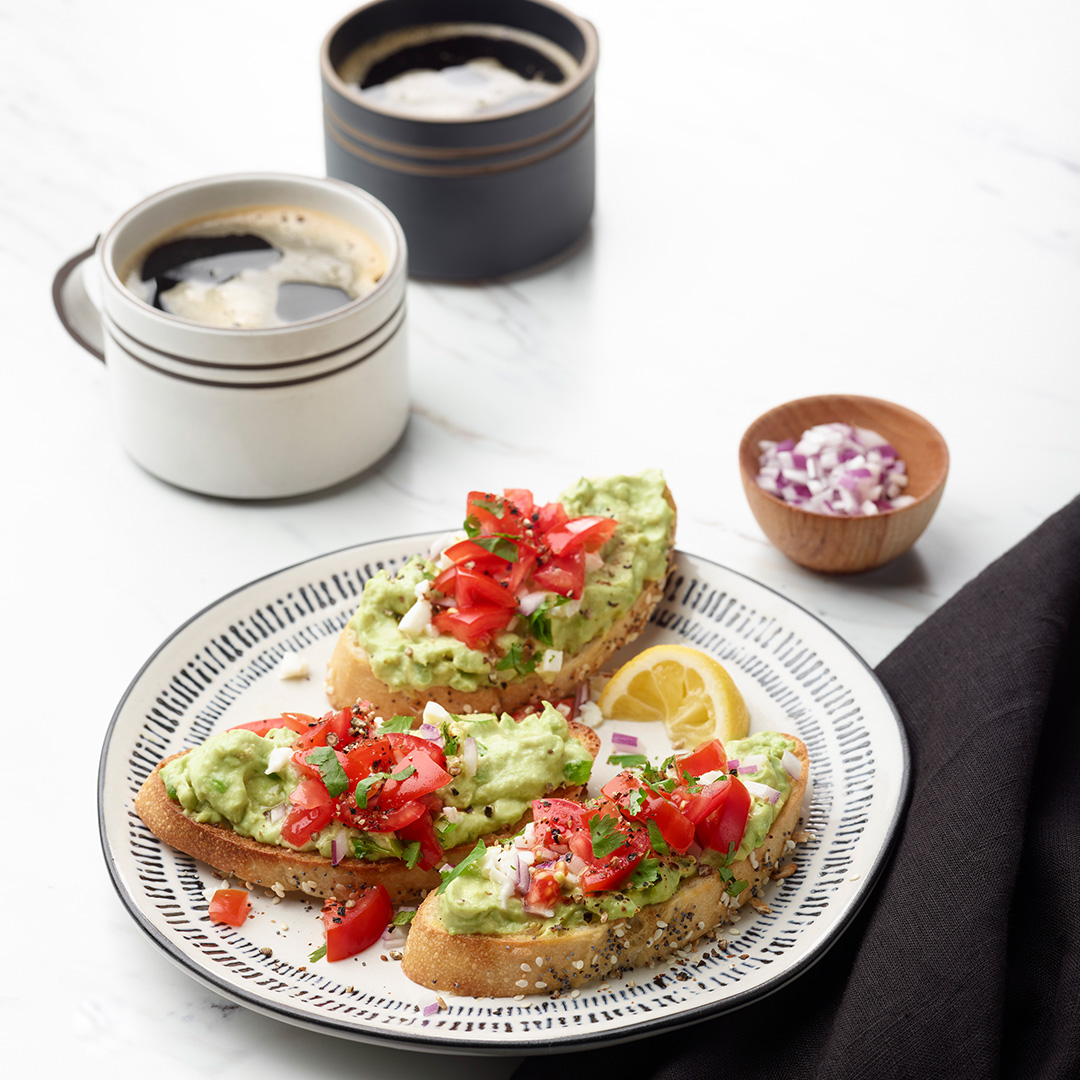 Avocado Toasts with Egg
