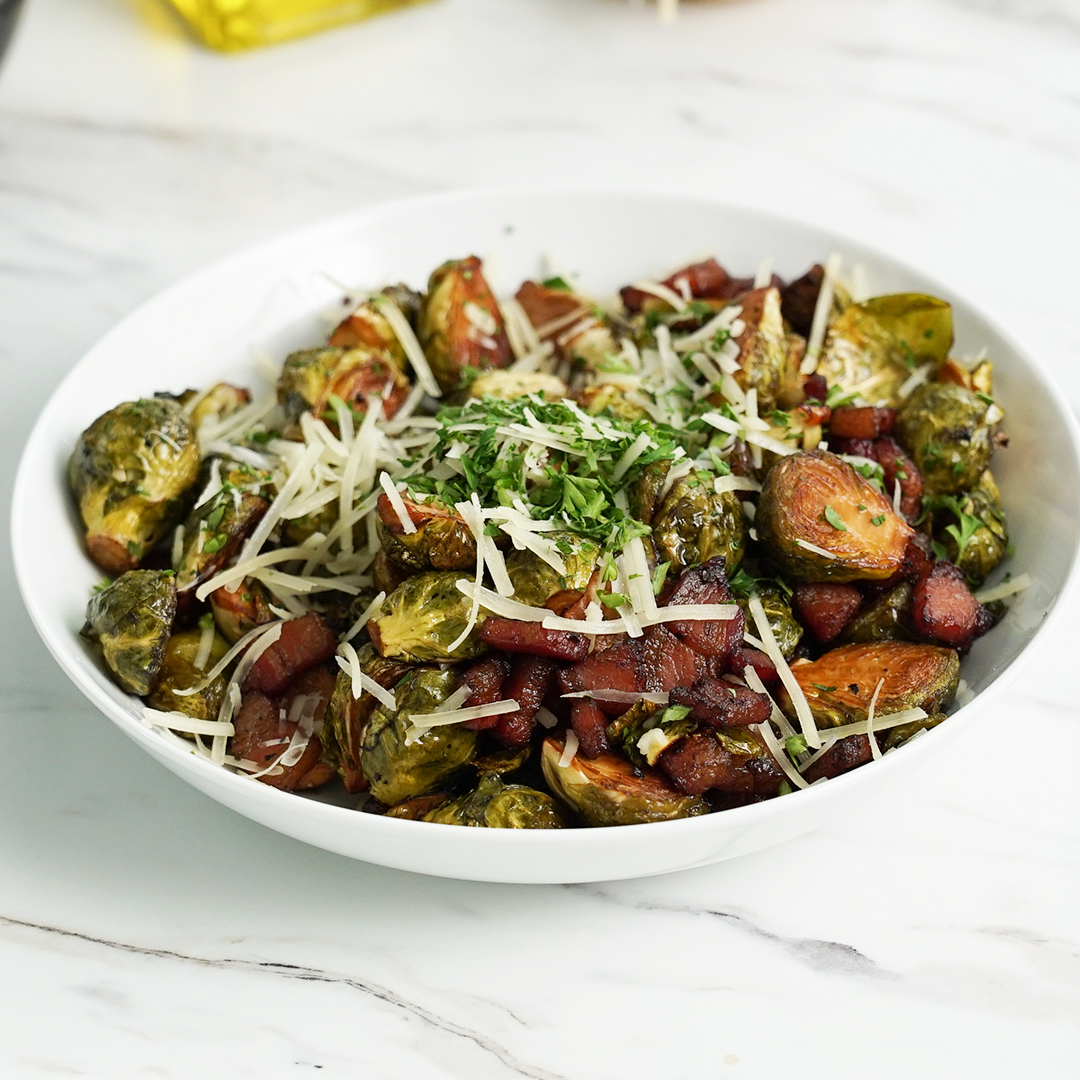 Vortex Plus – Balsamic-Pancetta Brussels Sprouts