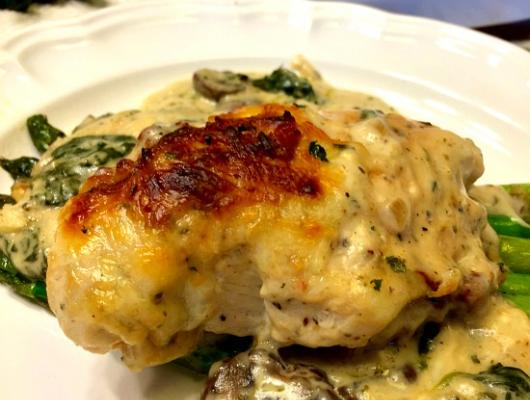 Chicken Florentine Casserole