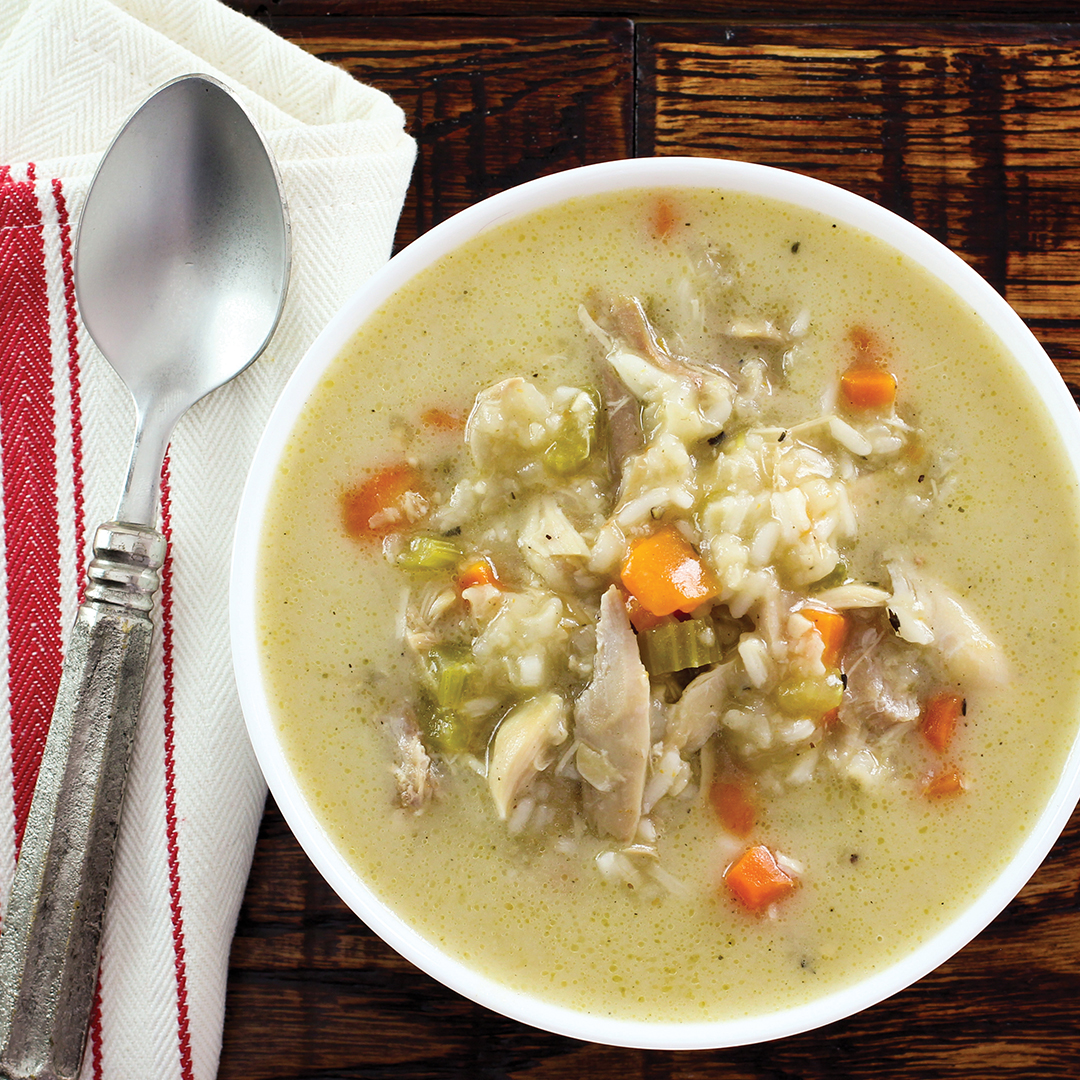 Creamy Turkey and Wild Rice Soup