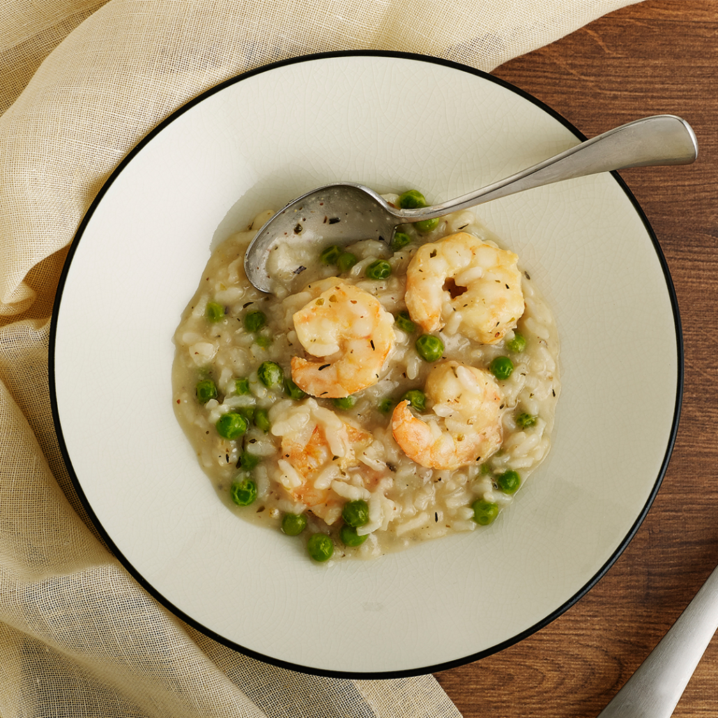 Lemon Herb Shrimp Risotto