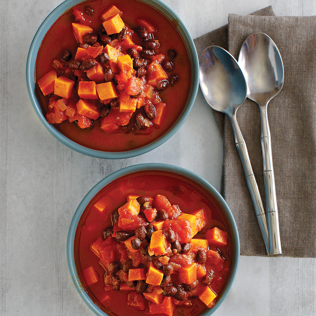Sweet Potato Black Bean Chili